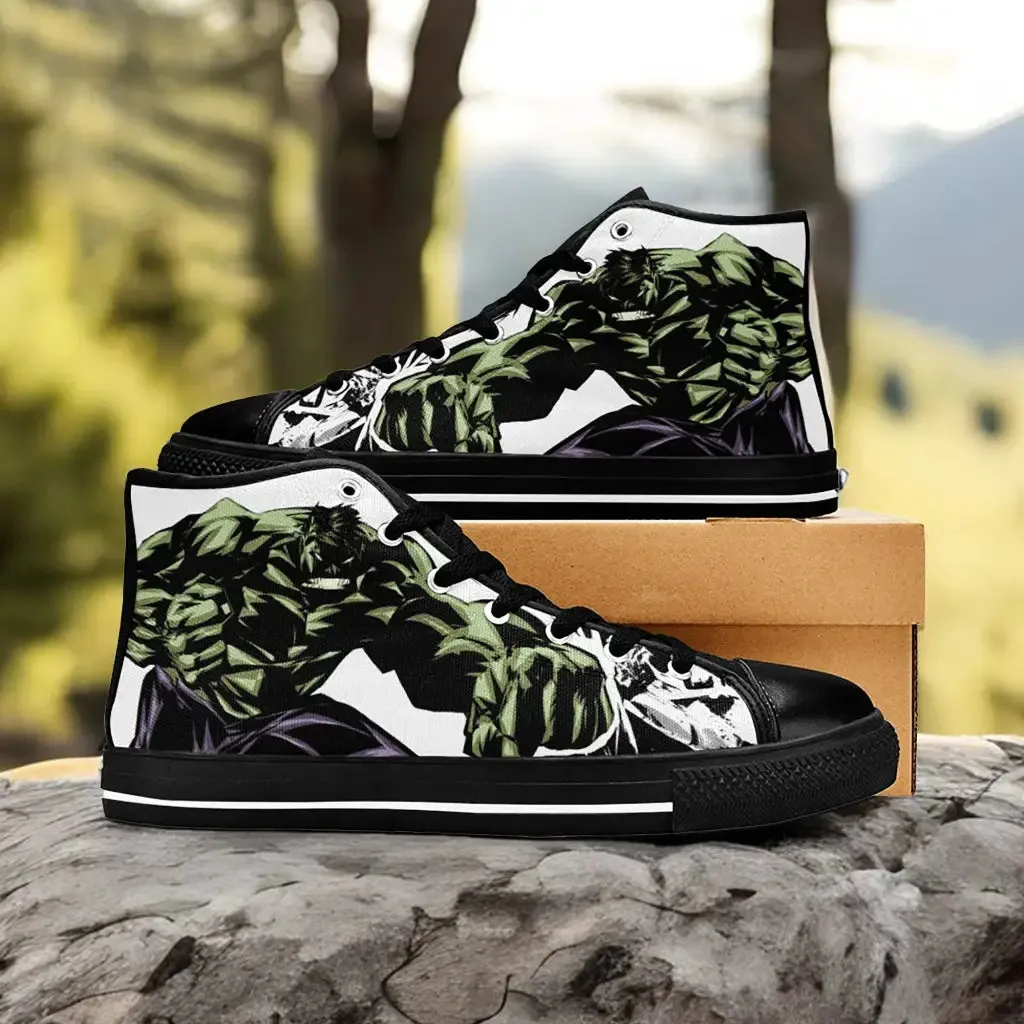 Hulk Smash Shoes High Top Sneakers for Kids and Adults