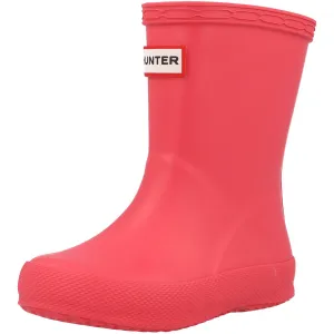Hunter Kids First Classic Pink Rain Boots