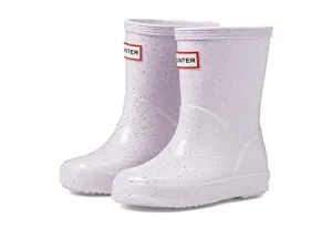 Hunter Original First Classic Giant Glitter Wellington Boots (Toddler/Little Kid) Tempered Mauve 7 Toddler M