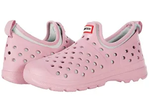 Hunter Original Lightweight Outdoor Shoe with Ventilating Perforation Details - Slip-On Style and Stretch Fabric Lining Shoes for Little and Big Kid (Girls, Boys) Foxglove/Spearmint 1 Little Kid M