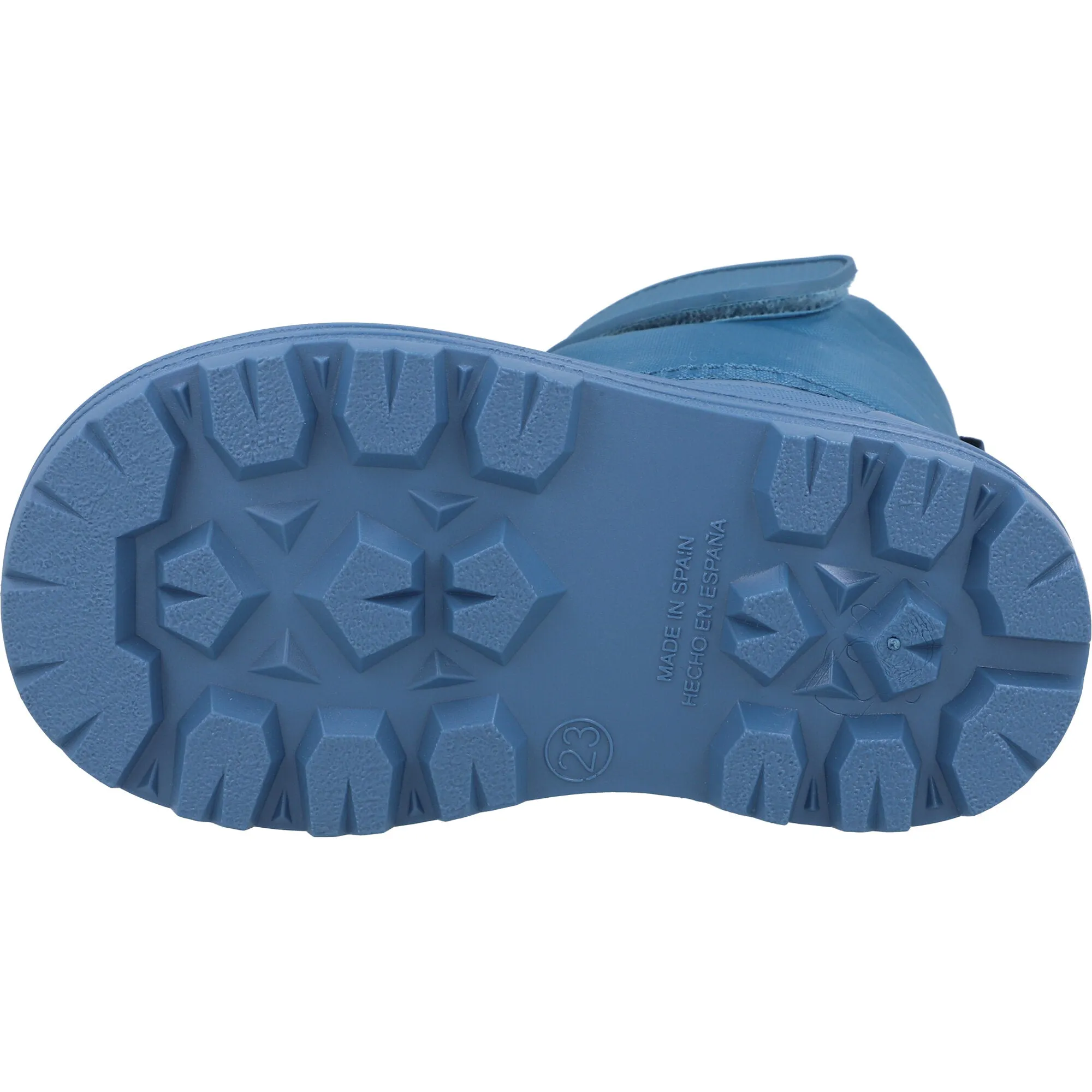 Igor Neu Blue Snow Boots with Faux Fur Lining