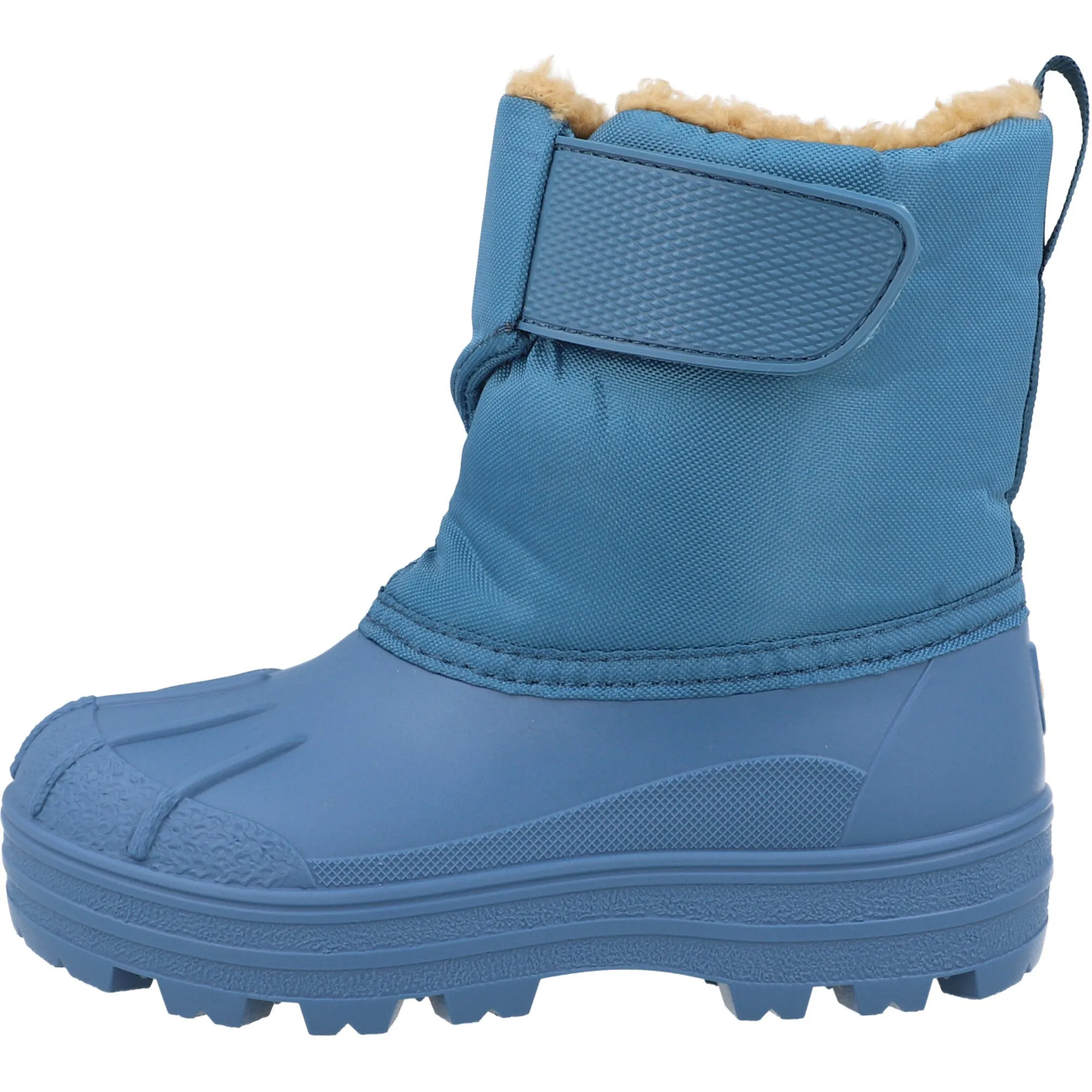 Igor Neu Blue Snow Boots with Faux Fur Lining