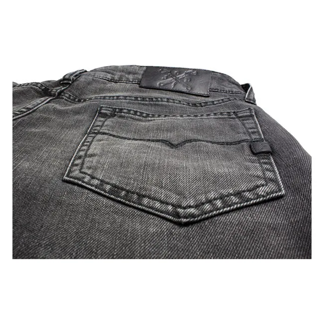 JOHN DOE IRONHEAD XTM JEANS USED BLACK. Herremodell.