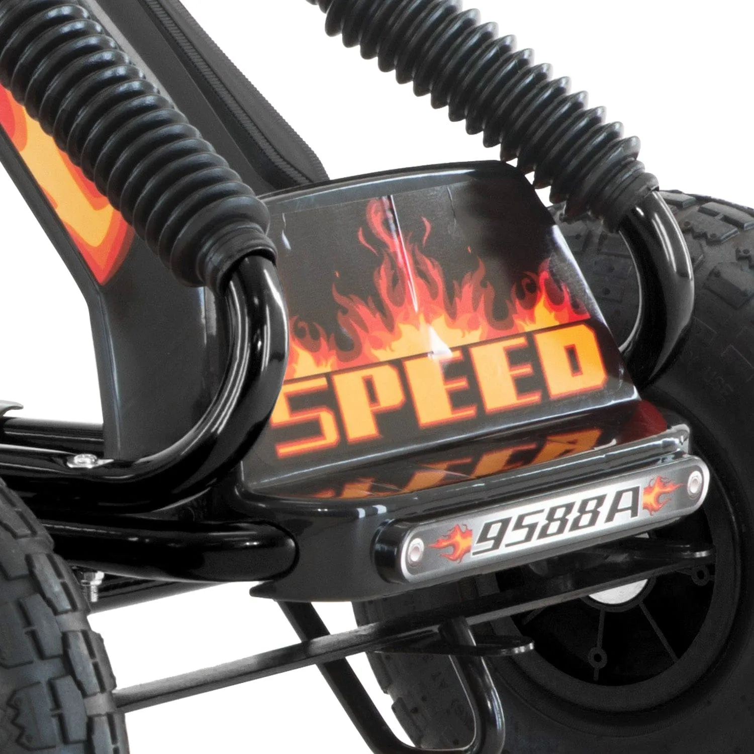 Kahuna G95 Kids Ride On Pedal-Powered Go Kart - Black - ONLINE ONLY - Free Shipping!