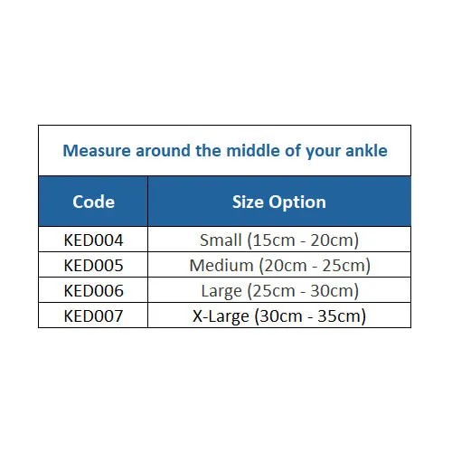 Kedley Active Elasticated Ankle Support