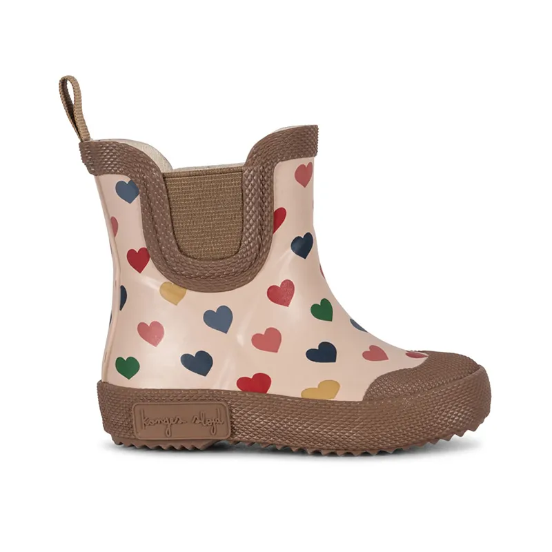Konges Sløjd Rain boots 'Welly' Coeur Coloré