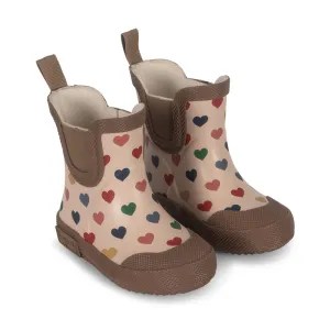 Konges Sløjd Rain boots 'Welly' Coeur Coloré