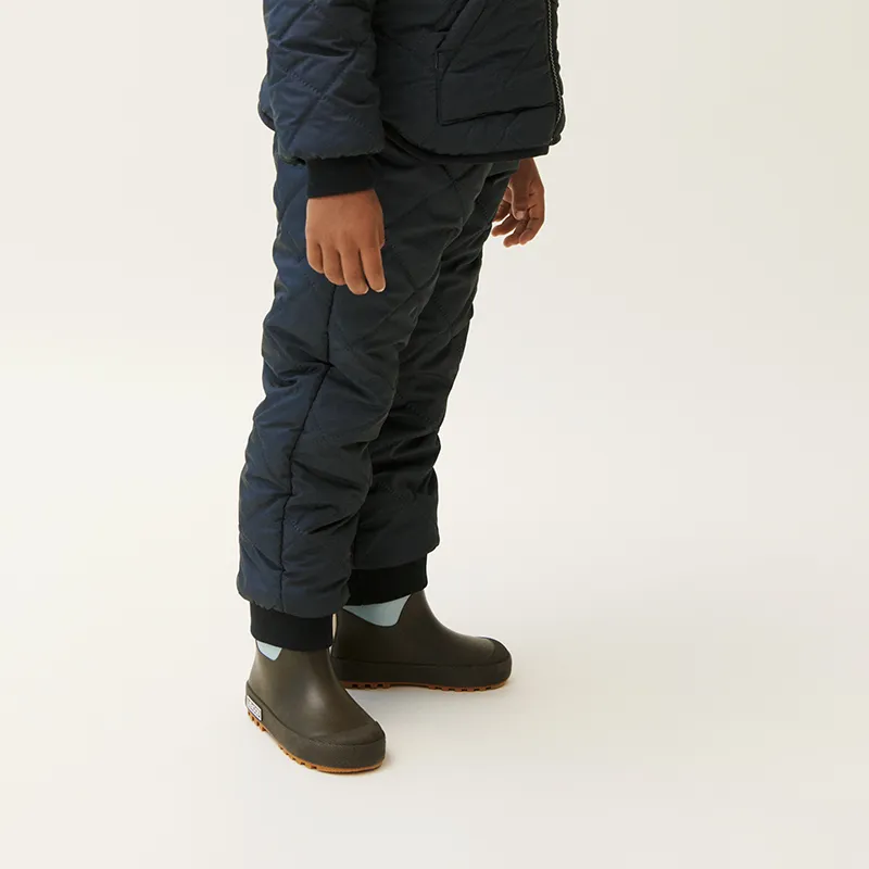 Liewood Children's rubber boots 'Sasha' Hunter Green Multi Mix