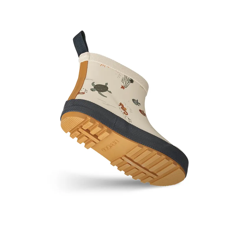 Liewood Children's rubber boots 'Tekla' Sea Creature/Sandy