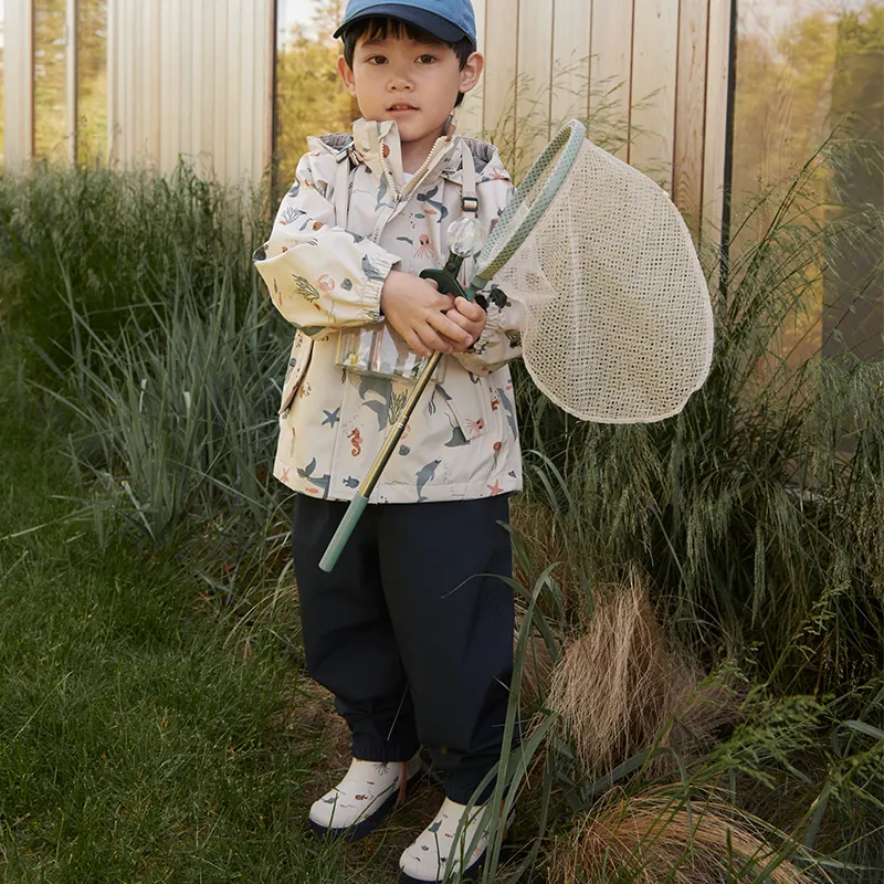 Liewood Children's rubber boots 'Tekla' Sea Creature/Sandy