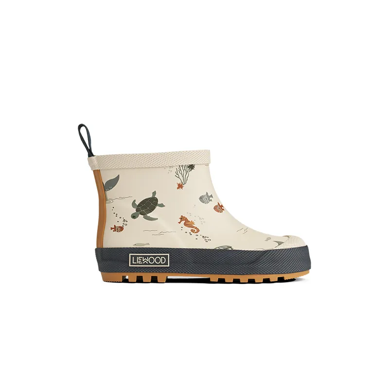 Liewood Children's rubber boots 'Tekla' Sea Creature/Sandy
