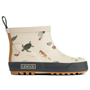 Liewood Children's rubber boots 'Tekla' Sea Creature/Sandy