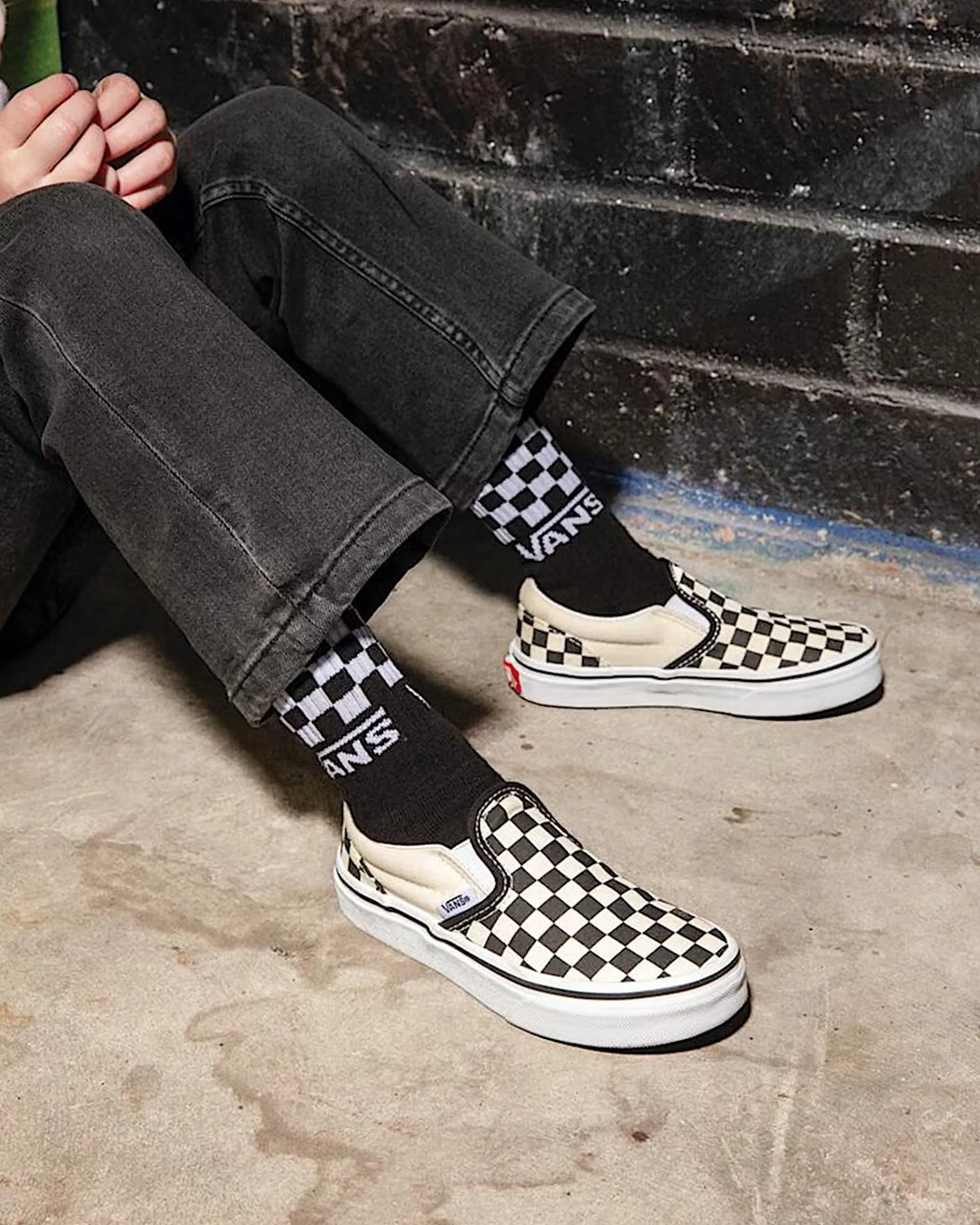 Little Kids Classic Slip-On Shoe - Checkerboard