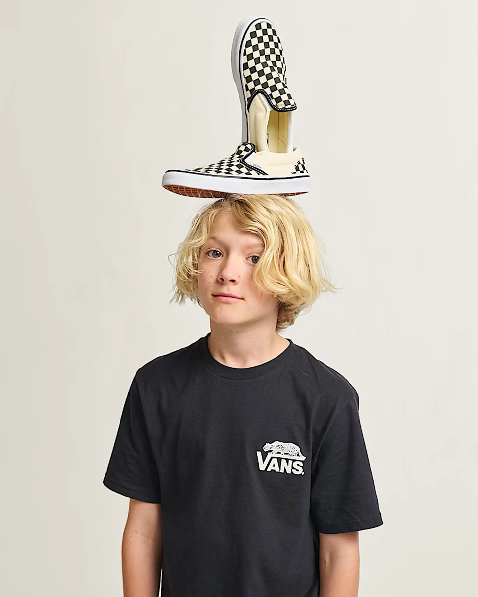 Little Kids Classic Slip-On Shoe - Checkerboard