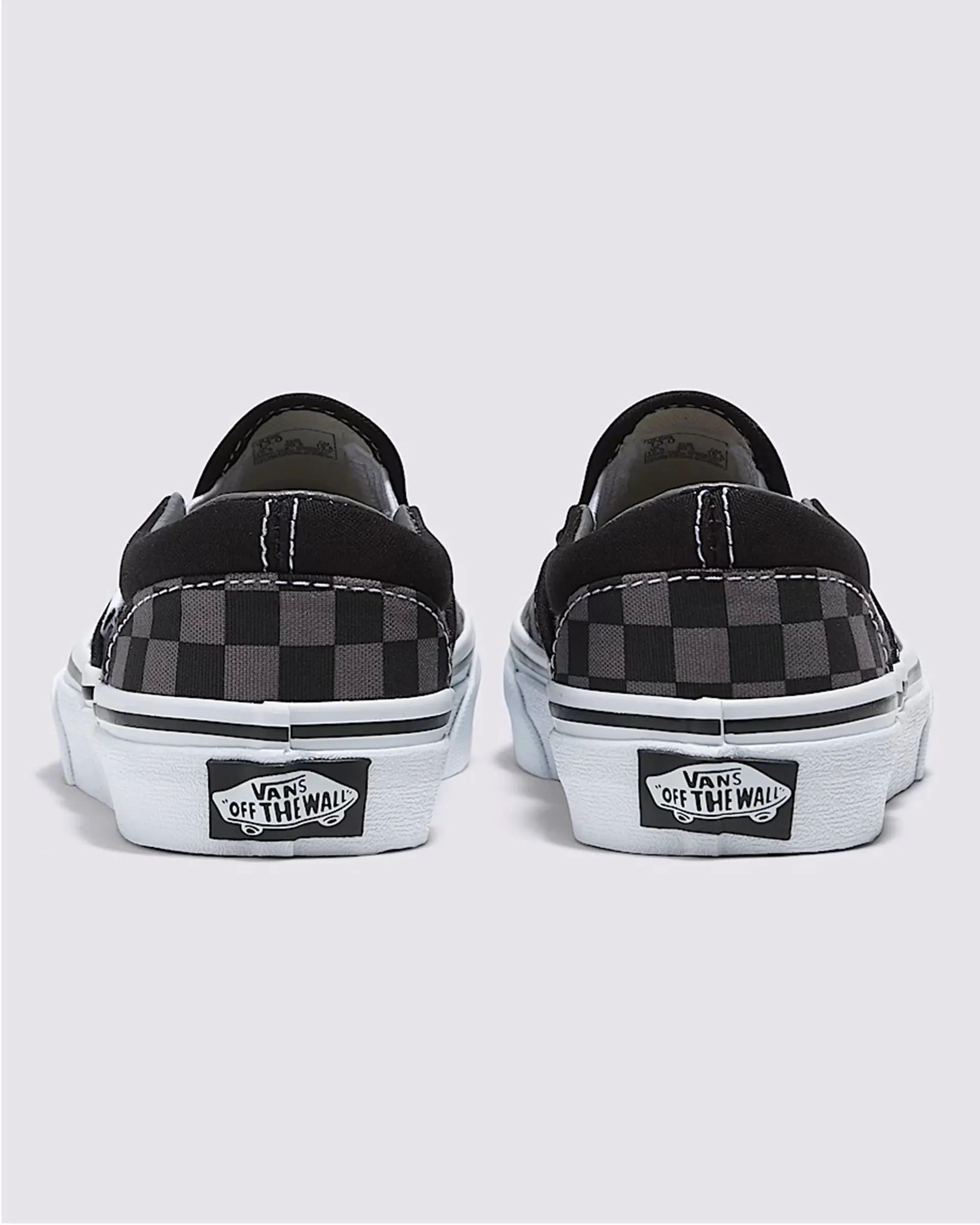 Little Kid's Classic Slip-on Shoes - Black / Pewter Grey