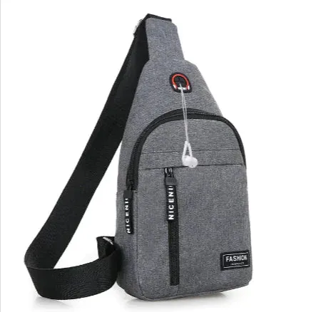 Men's Canvas Sling Bag
