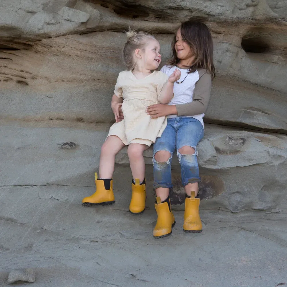 Merry People | Bobbi Kids Boots | Mustard Yellow