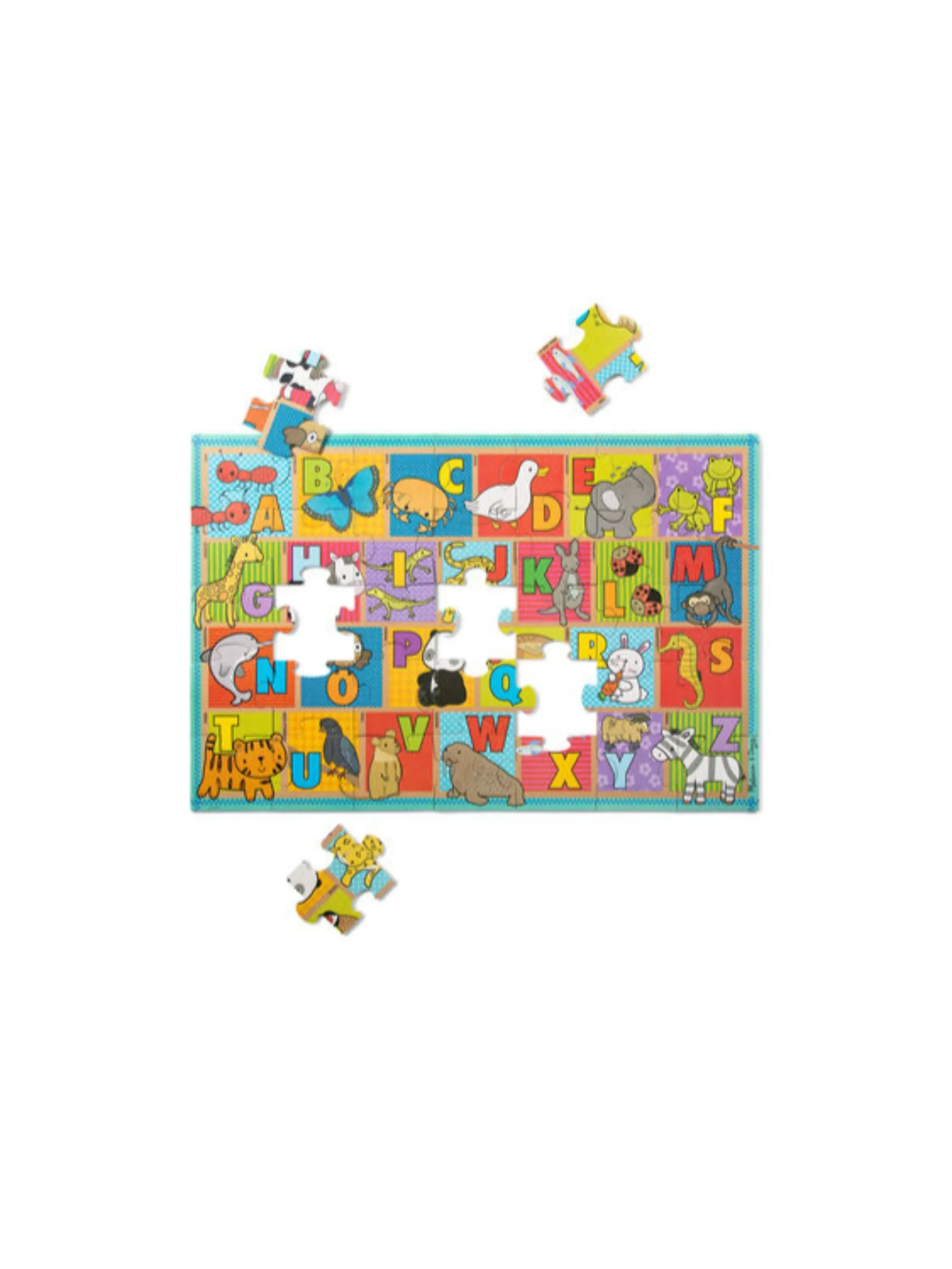 Natural Play Floor Puzzle: ABC Animals