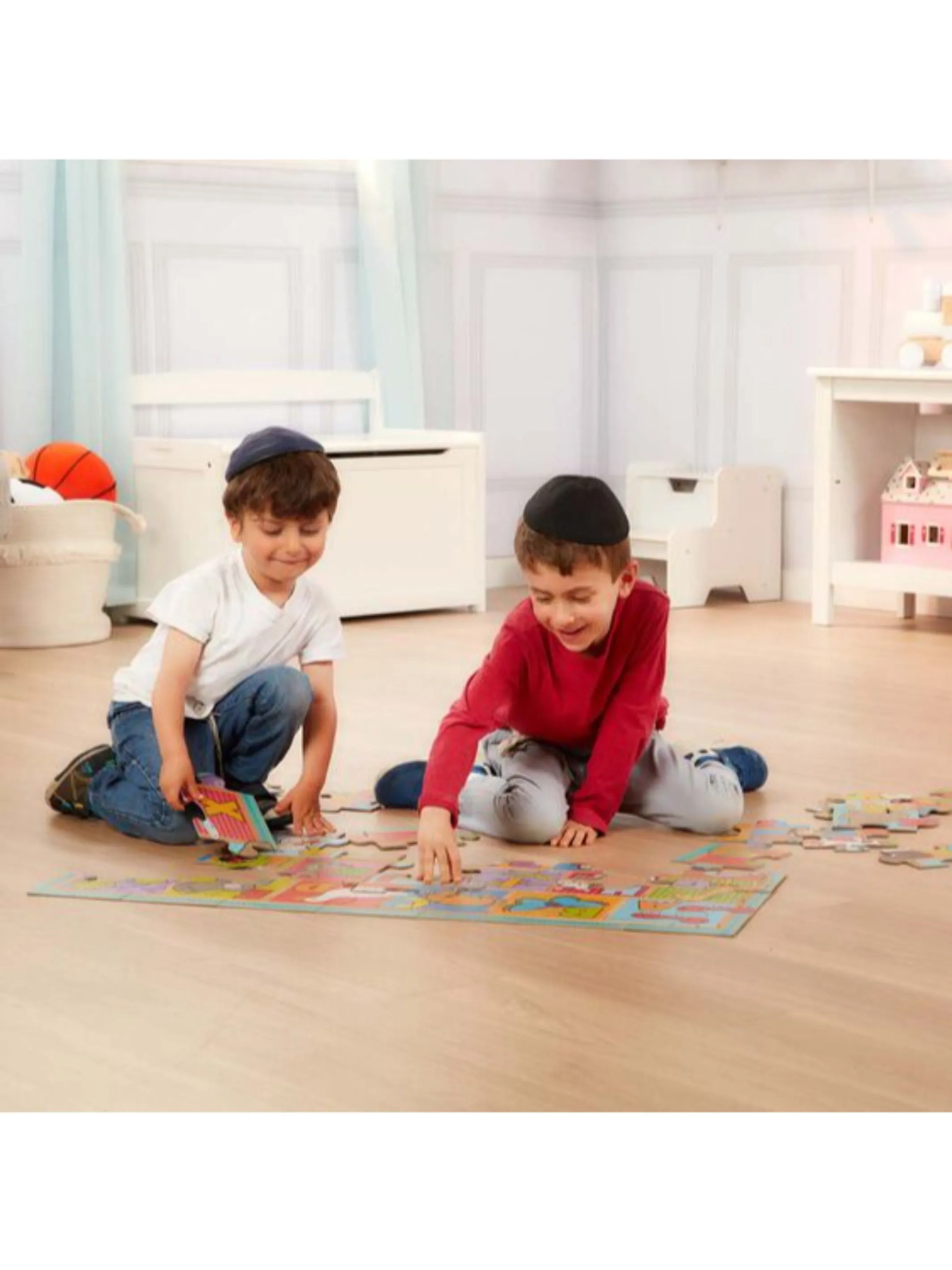 Natural Play Floor Puzzle: ABC Animals