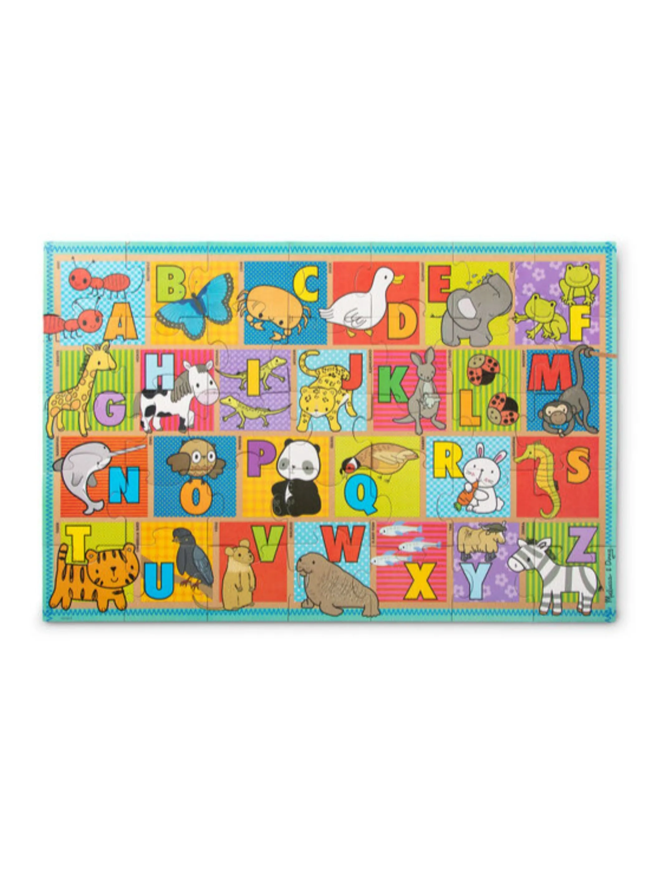 Natural Play Floor Puzzle: ABC Animals