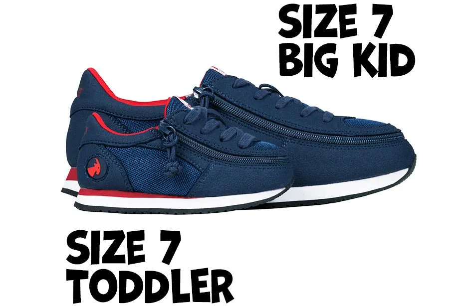 Navy/Red BILLY Joggers