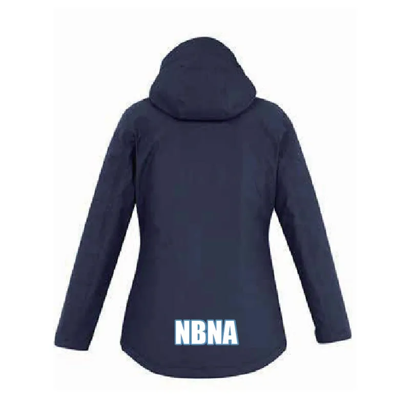 Nelson Bay Netball  Stock Navy Ladies Weather Jacket