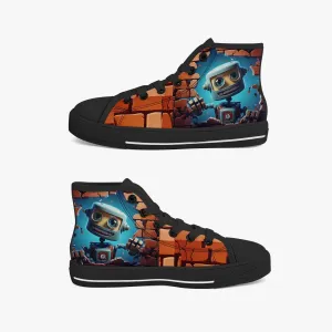 niche era Boys' Lightweight High-Top Canvas Shoes