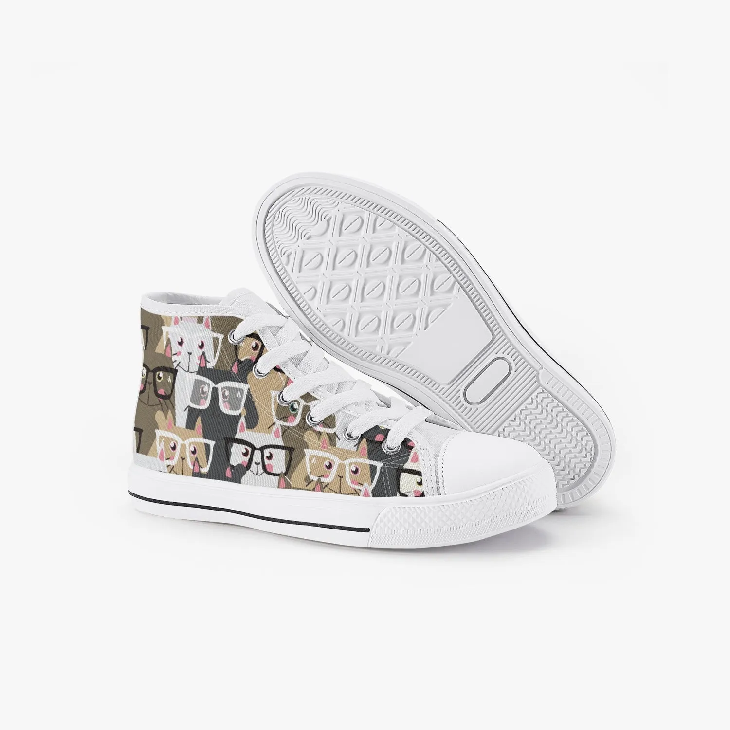 niche era Girl's High-Top Canvas Shoes