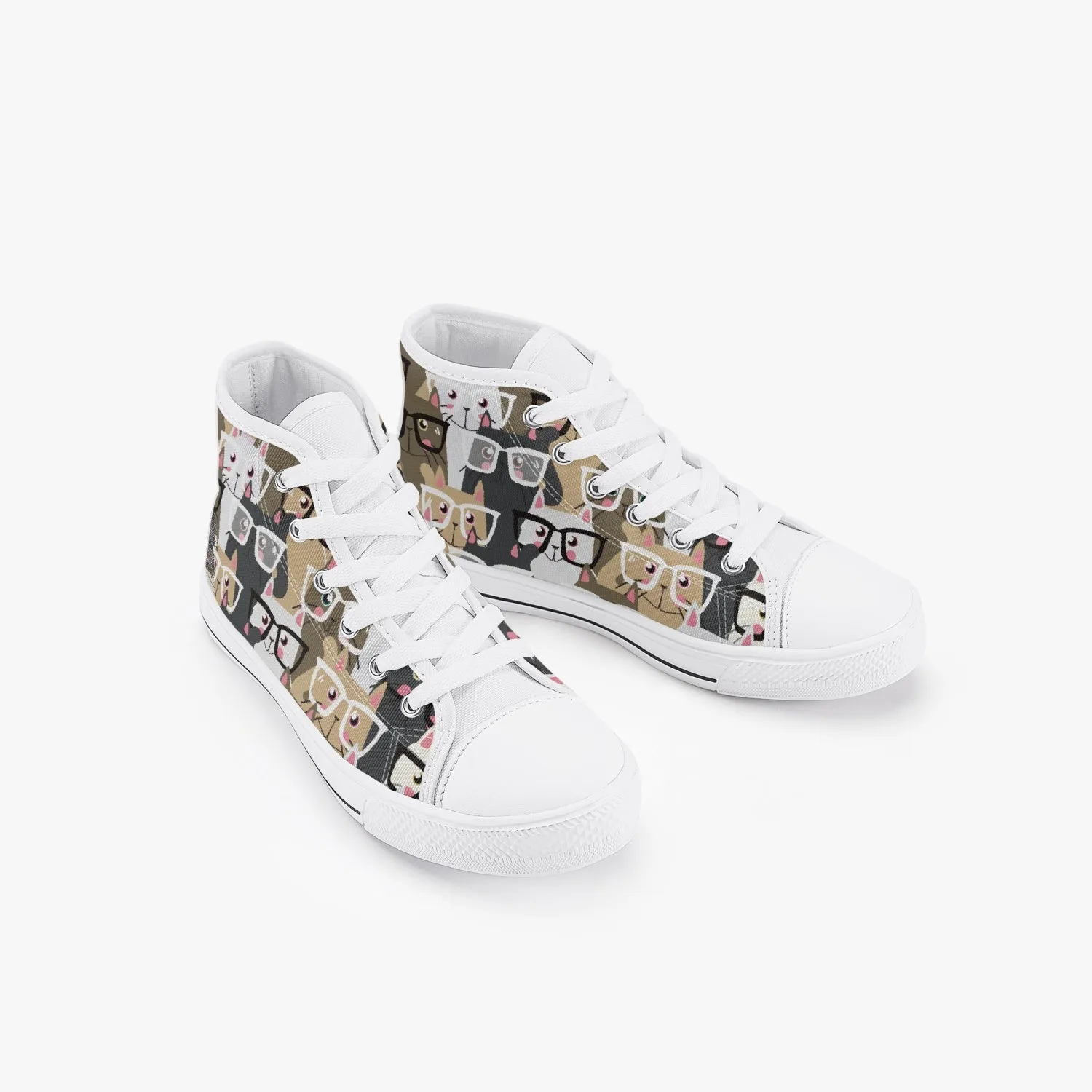 niche era Girl's High-Top Canvas Shoes