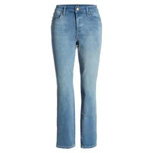 NWT Womens Size 4 4x29 Curves 360 by NYDJ Side Slit Slim Straight Ankle Jeans