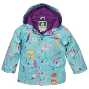 Oakiwear Lined Raincoat Jacket, Mermaid Dry and Warm