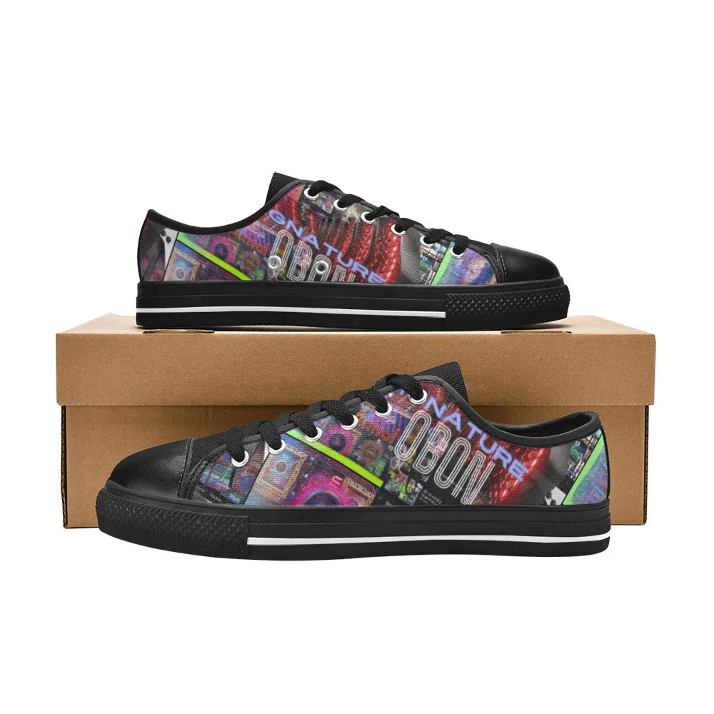 OBON Women's Promo Classic Canvas Shoes BlkBnnr
