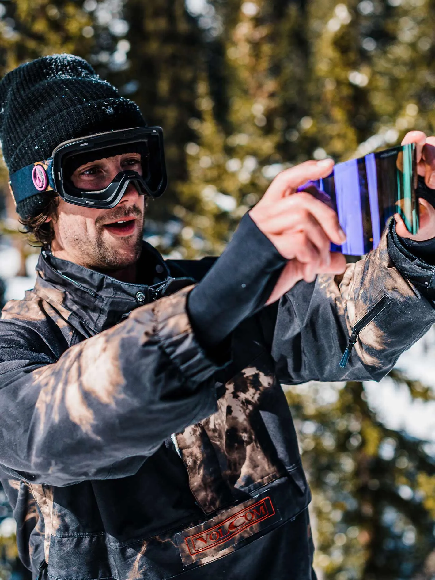 Odyssey Bleach Goggle (  Bonus Lens) - Purple Chrome