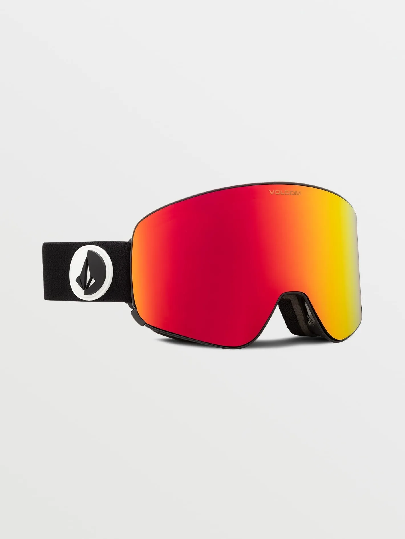 Odyssey Gloss Black Goggle (  Bonus Lens) - Red Chrome
