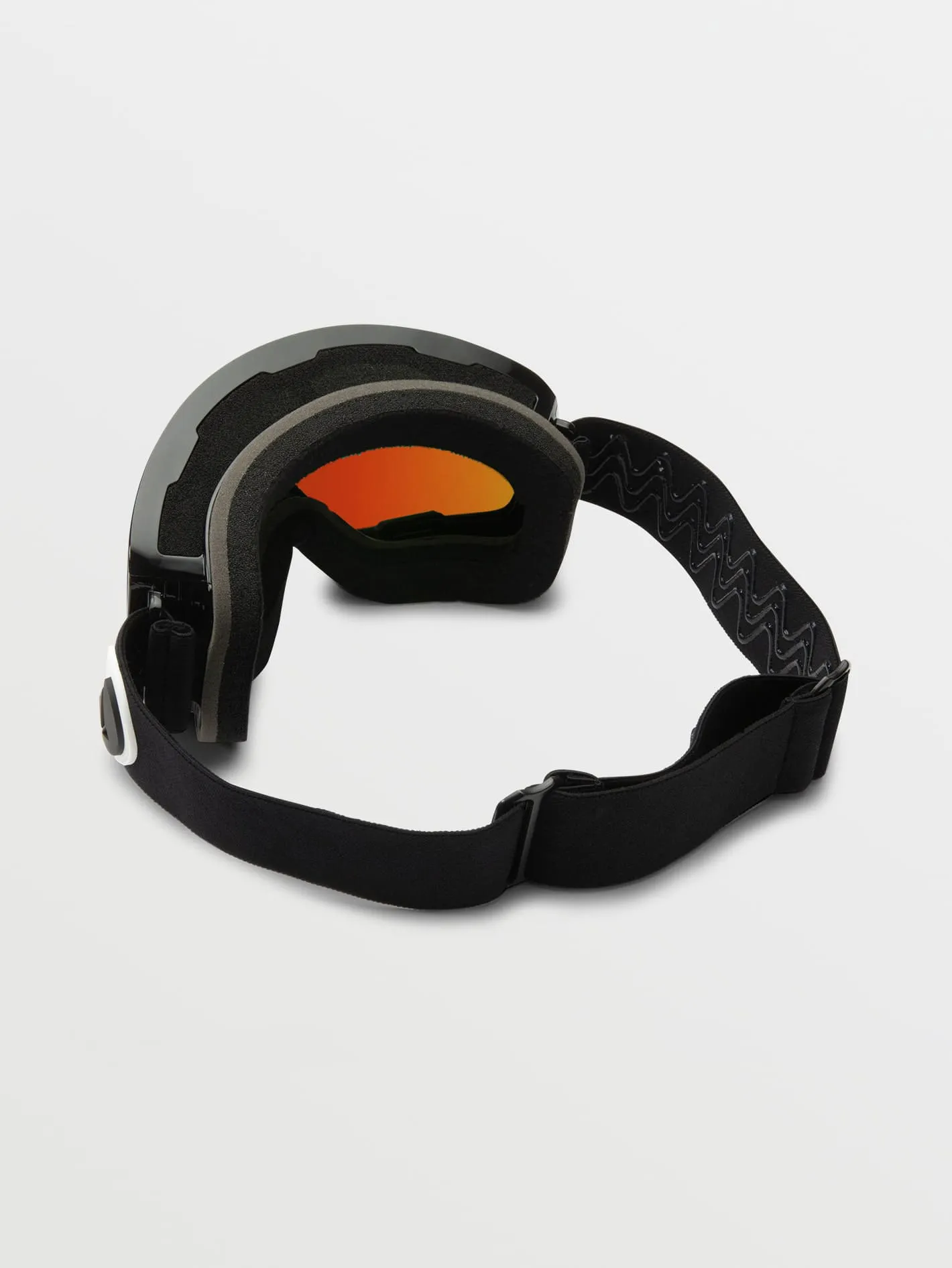 Odyssey Gloss Black Goggle (  Bonus Lens) - Red Chrome