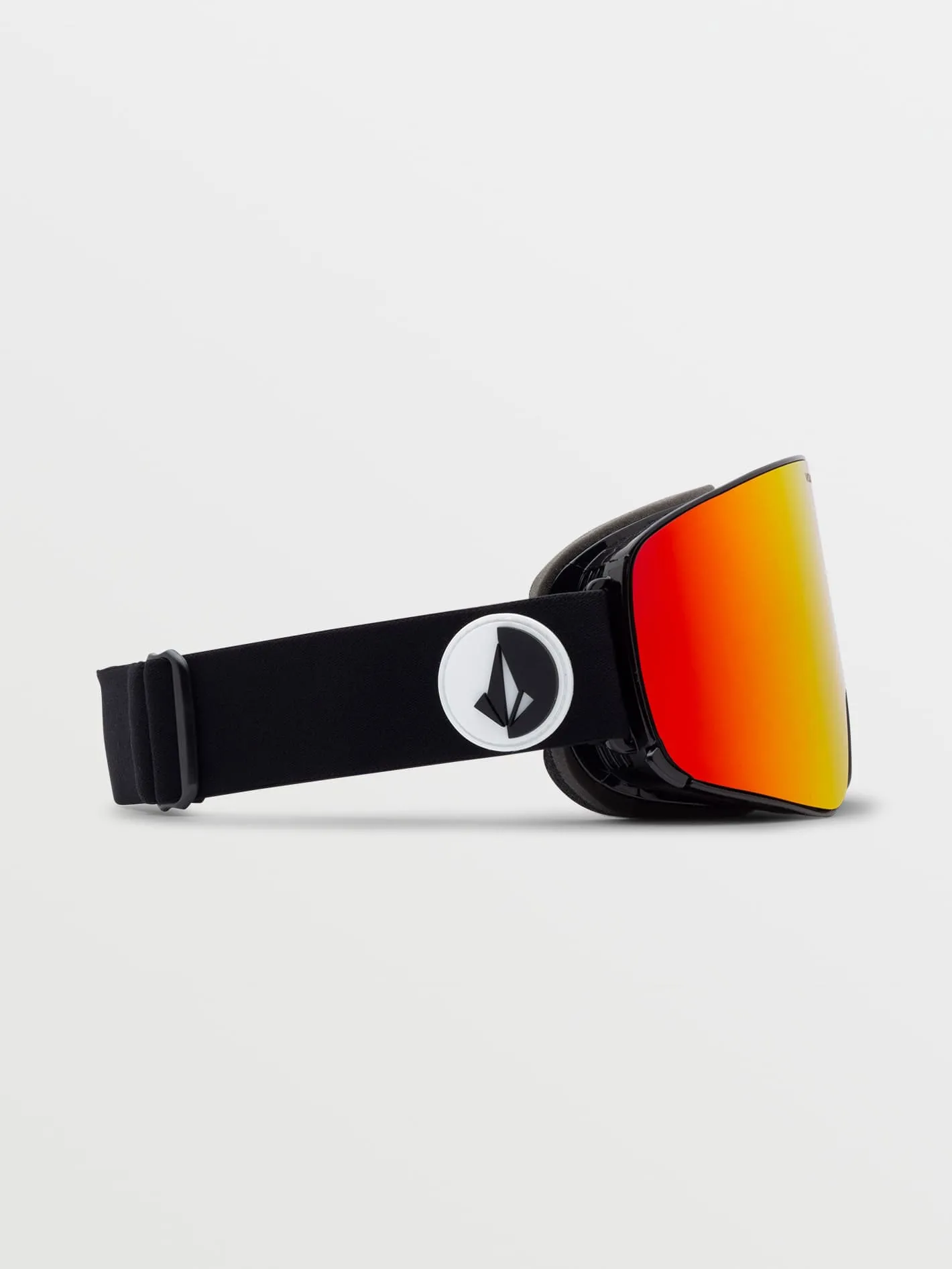 Odyssey Gloss Black Goggle (  Bonus Lens) - Red Chrome
