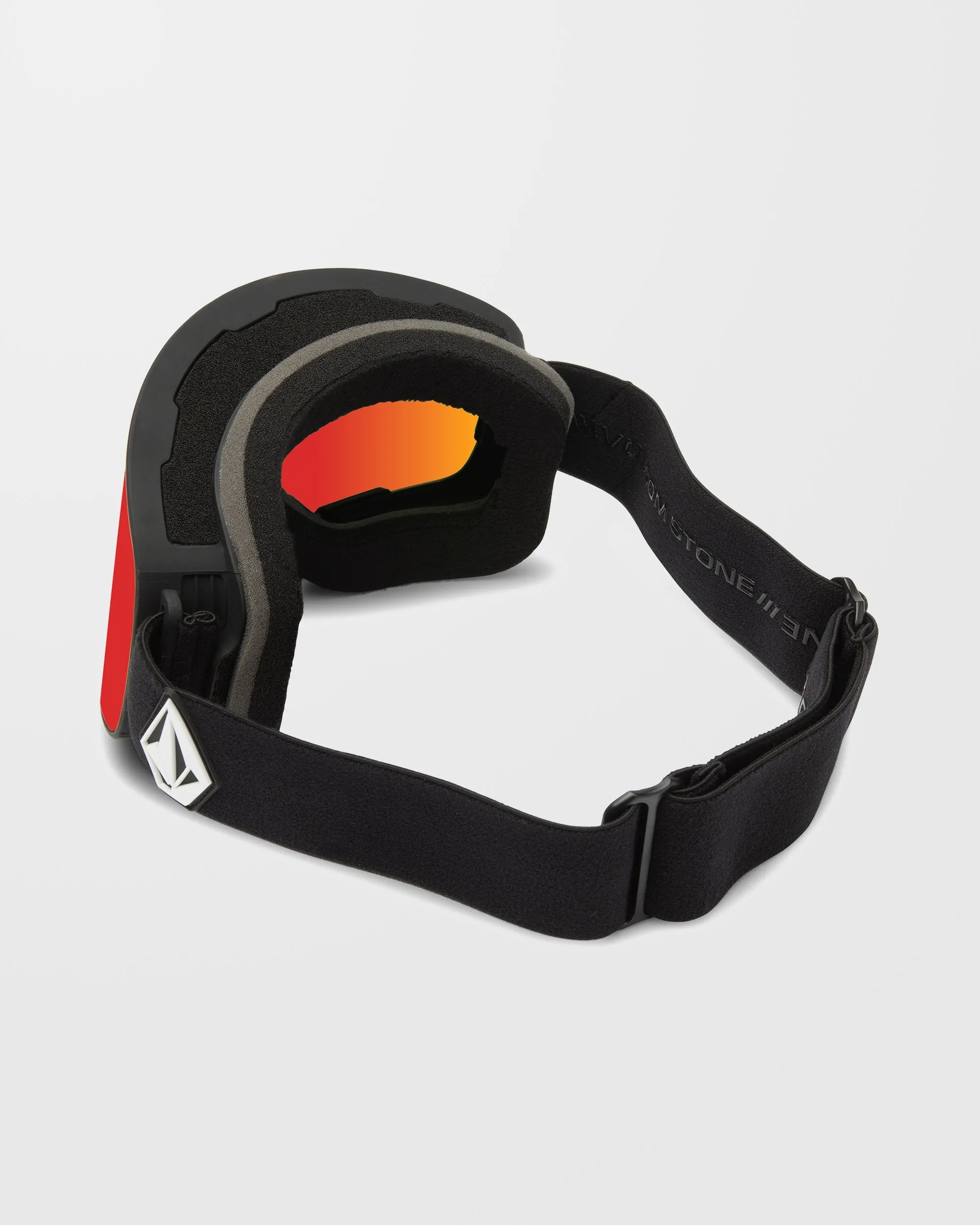 Odyssey Matte Black Goggle ( Bonus Lens - Yellow) - Red Chrome