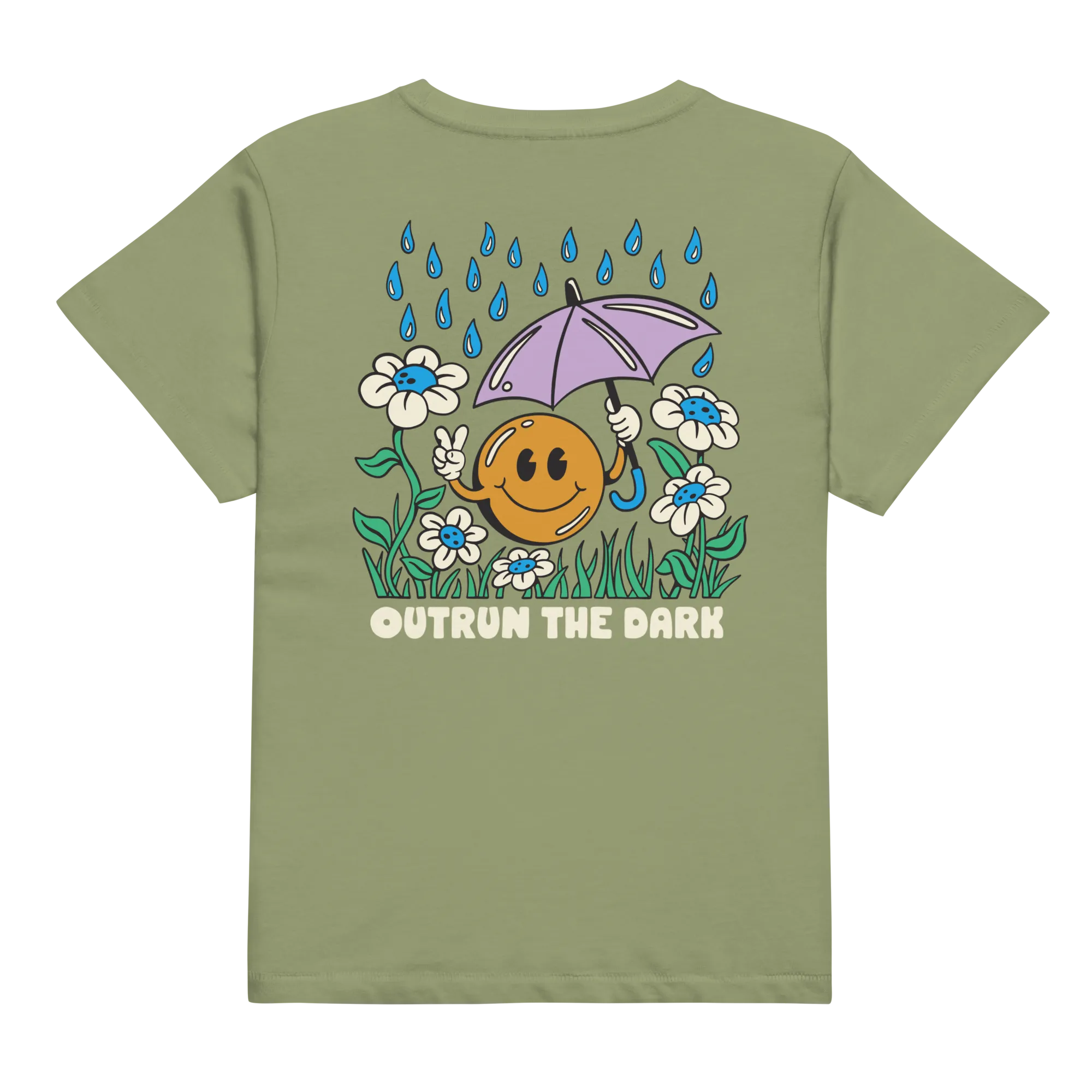 Outrun the Rain Women’s High Tee