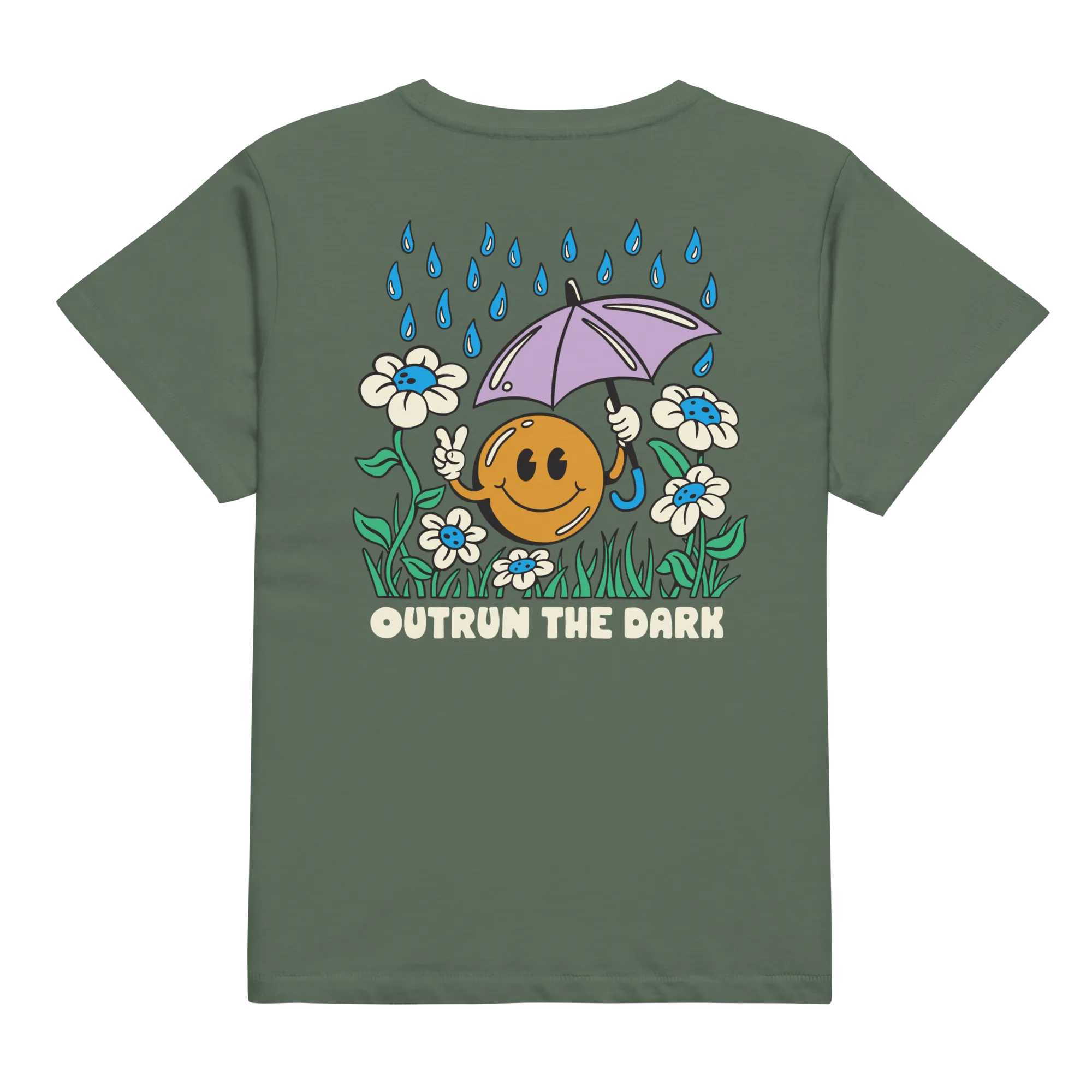 Outrun the Rain Women’s High Tee