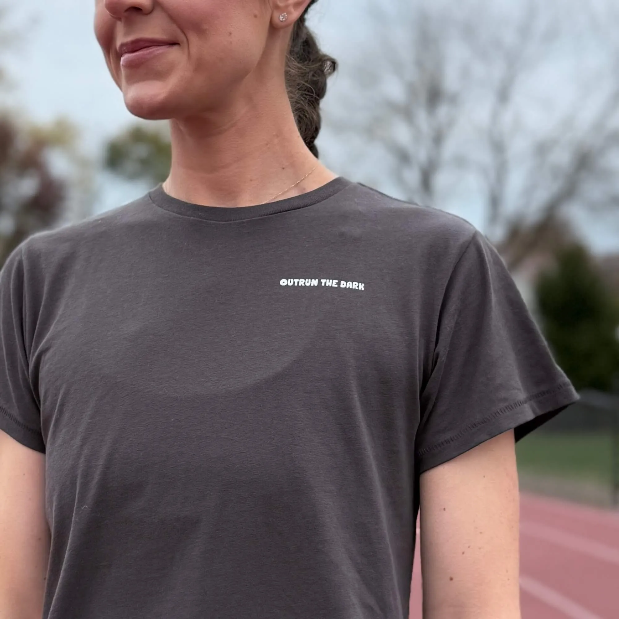Outrun the Rain Women’s High Tee
