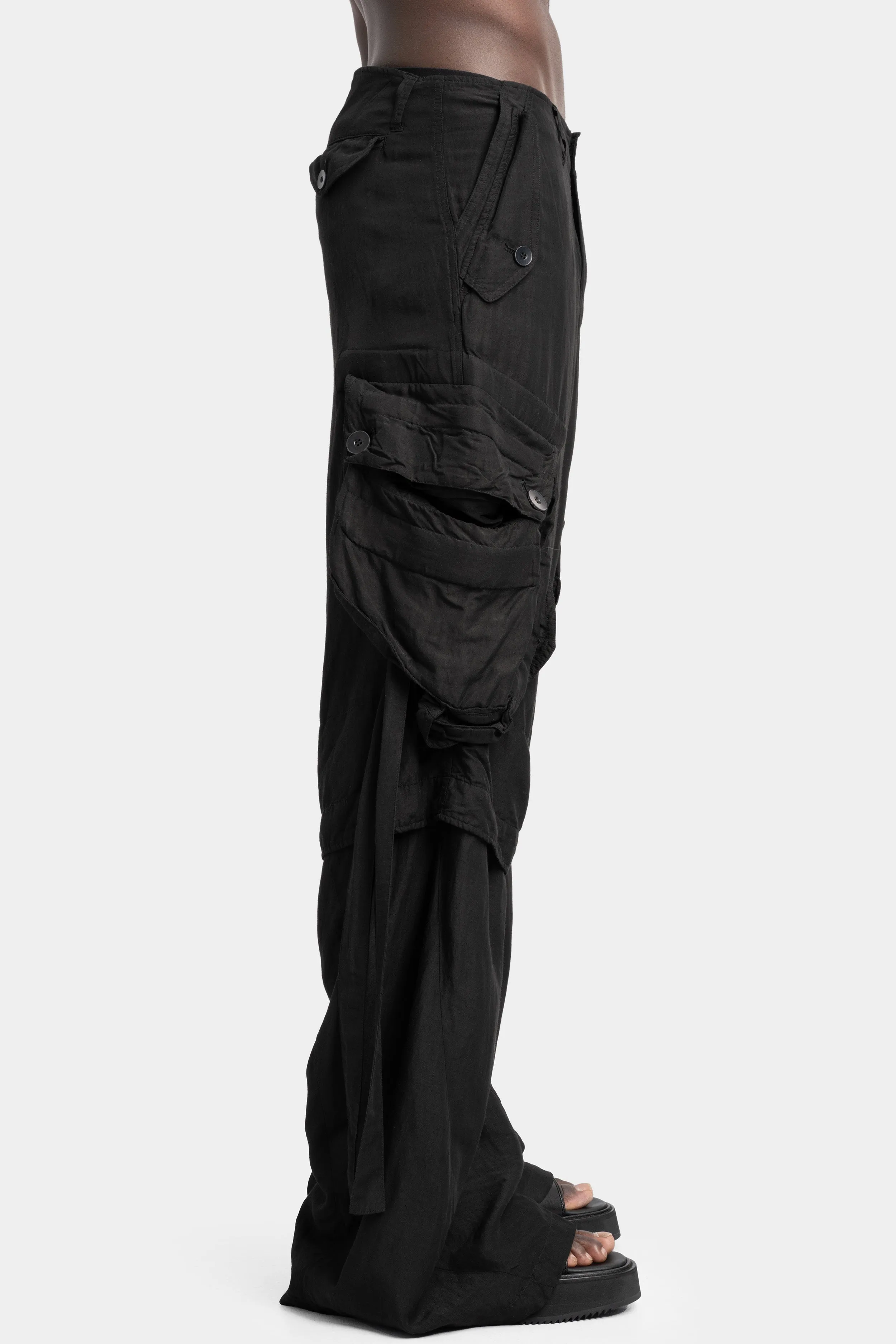 Oversized lightweight cargo pant