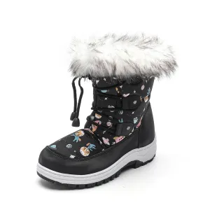 Peggy piggy Boy's Girl's Winter Boots Outdoor Waterproof Cold Weather Snow Boots Warm Shoes(Toddler/Little Kid) …