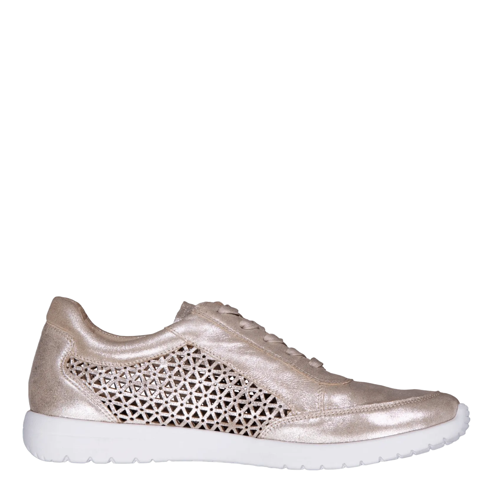 Peggy Taupe Metallic