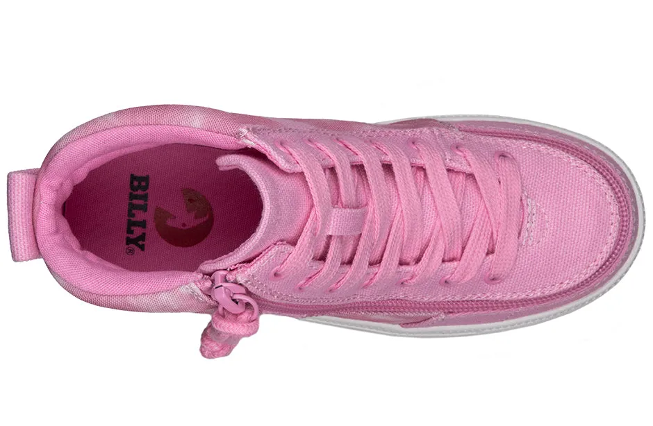 Pink Tie Dye BILLY Street High Tops