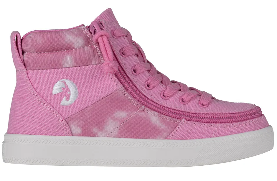 Pink Tie Dye BILLY Street High Tops