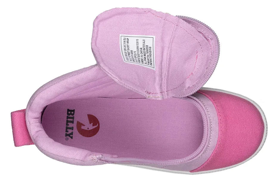 Pink/Pink BILLY Street Short Wrap High Tops