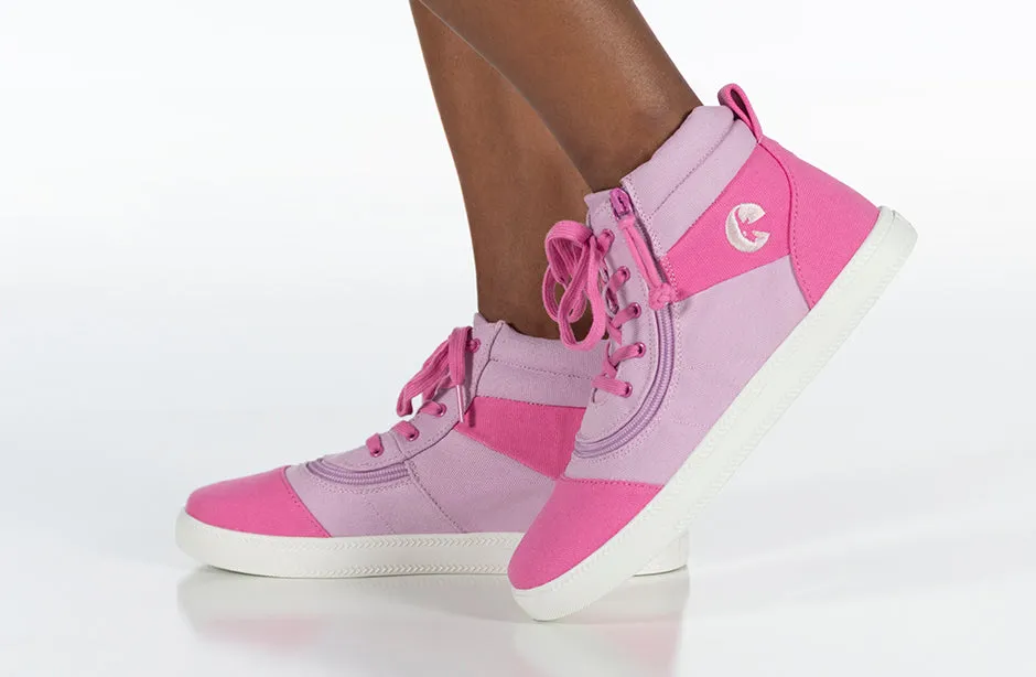 Pink/Pink BILLY Street Short Wrap High Tops