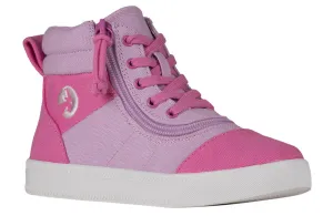Pink/Pink BILLY Street Short Wrap High Tops