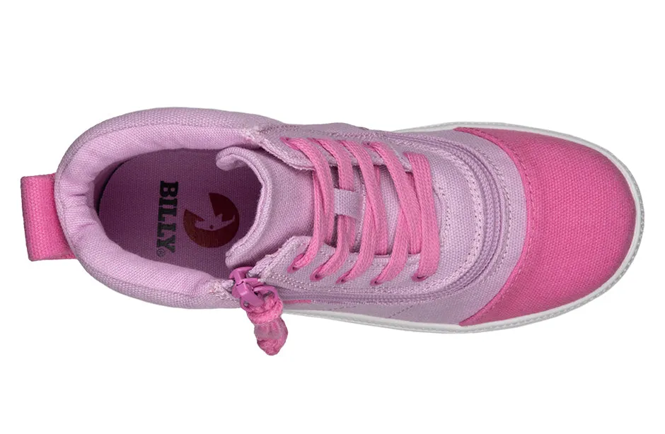 Pink/Pink BILLY Street Short Wrap High Tops