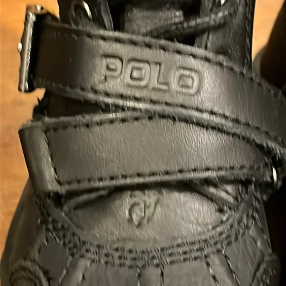 Polo Ralph Lauren Tavin Boots black new Toddlers Infant Size 4 - 4c